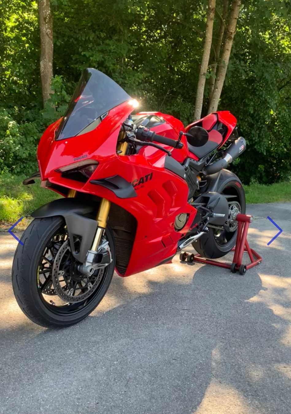 Ducati Strada: Ducati Panigale 1.Hand inkl. Garantie – Usato da Riedholz venduto da Riedholz-Garage 1