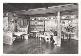 Foto-AK Albert STEINER: Chesa Veglia SAN MUREZZAN ~1945