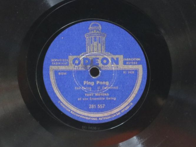 Vinyles: Schellack Tony Murena Ping Pong Swing Accordéon – D'occasion à Eschenbach SG par Astalavista 3