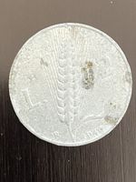 Italie, Très RARE 2 lire 1946 Aluminium