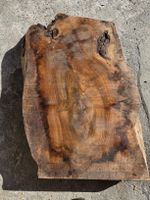 Massive Nussbaum Bohle / Baumscheibe trocken ca.100 × 55cm
