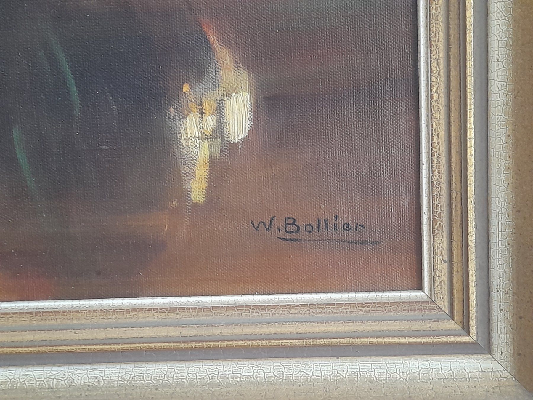 Dipinti: Walter Bollier   Blumen/Früchte-Stillleben – Usato da Thun venduto da Treff.....e 5