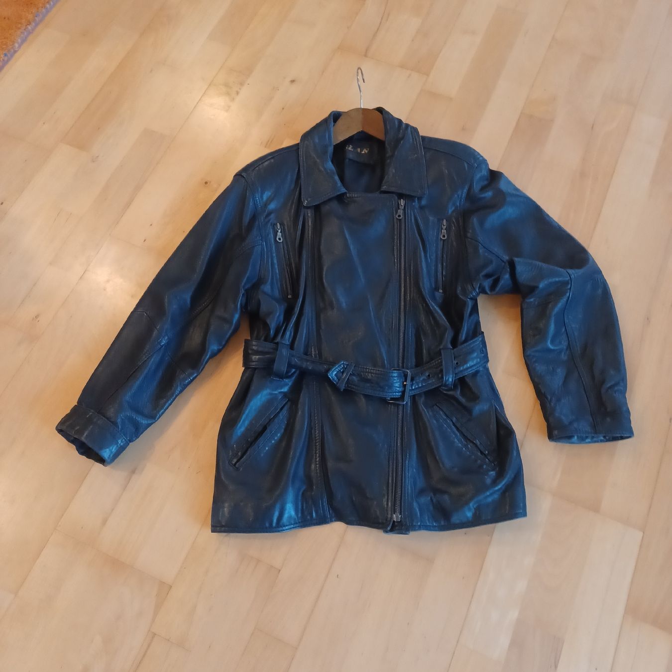Jacken: Damen Lederjacke , Nappaleder , Gr. XL, schwarz. – Gebraucht aus Waldkirch von Fantasia-101 2