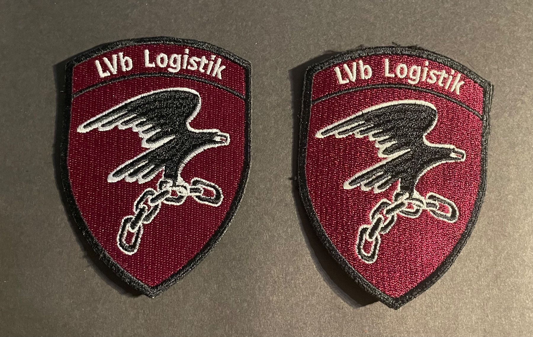 Schweizer Armee Plaketten & Abzeichen: Badge 2 Stück LVb Logistik – Gebraucht aus Wila von Lokelo
