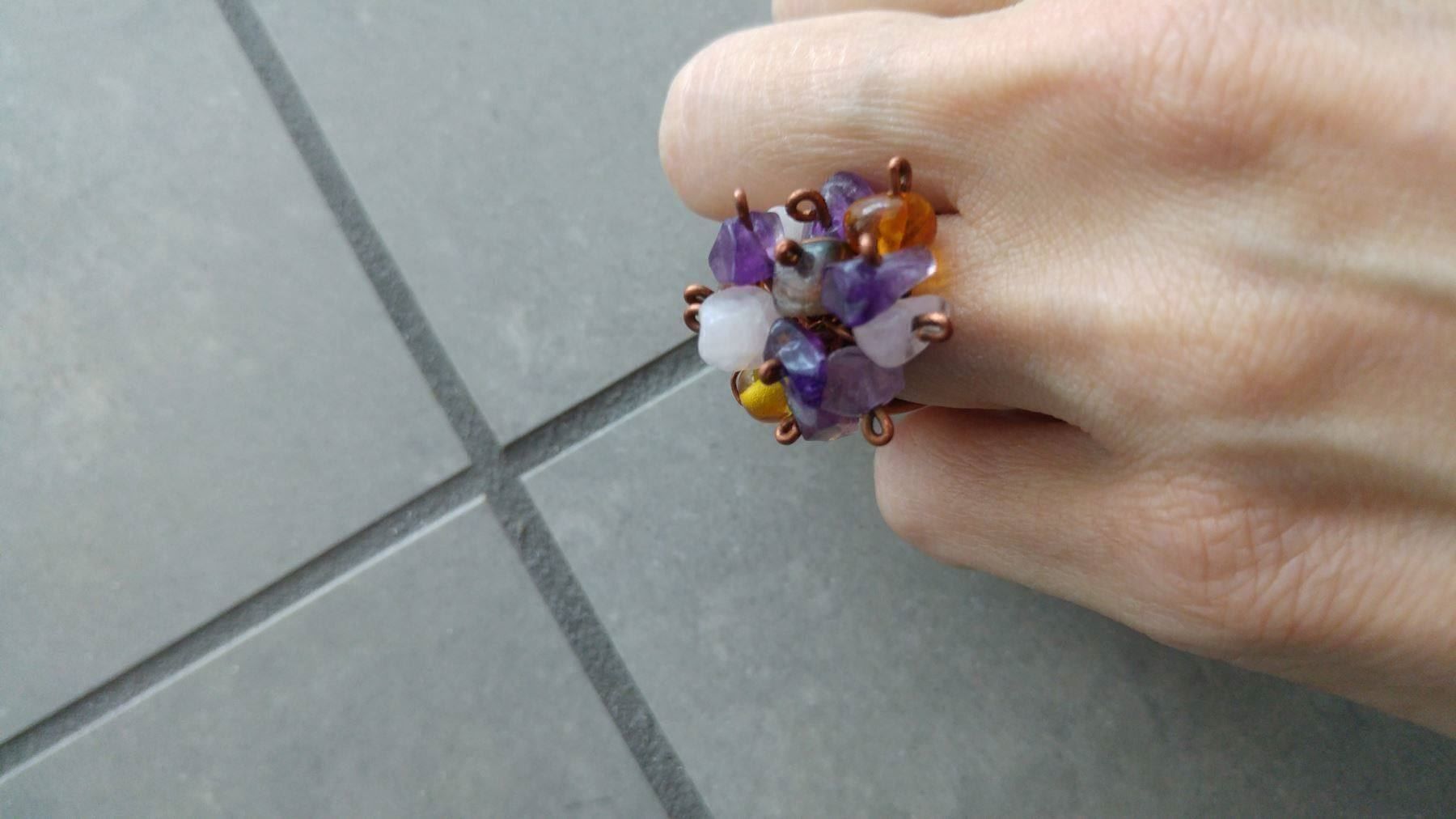 Ringe: Handgemacht ring mit echte steine – Gebraucht aus bellinzona von zeus6535 3