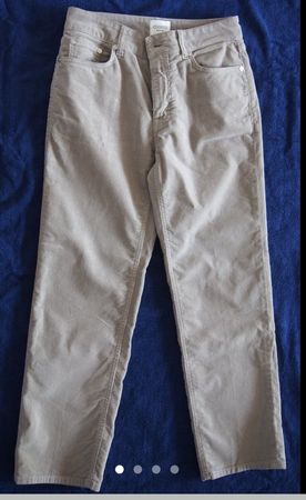 Pantalon velour côtelé