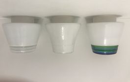 Miele Murano Glas Deckenleuchten Toso u. Pamio, Leucos 70er