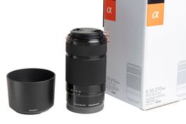 SONY E 55-210mm F/4.5-6.3 OSS Zoom Objektiv E Mount zu A6000