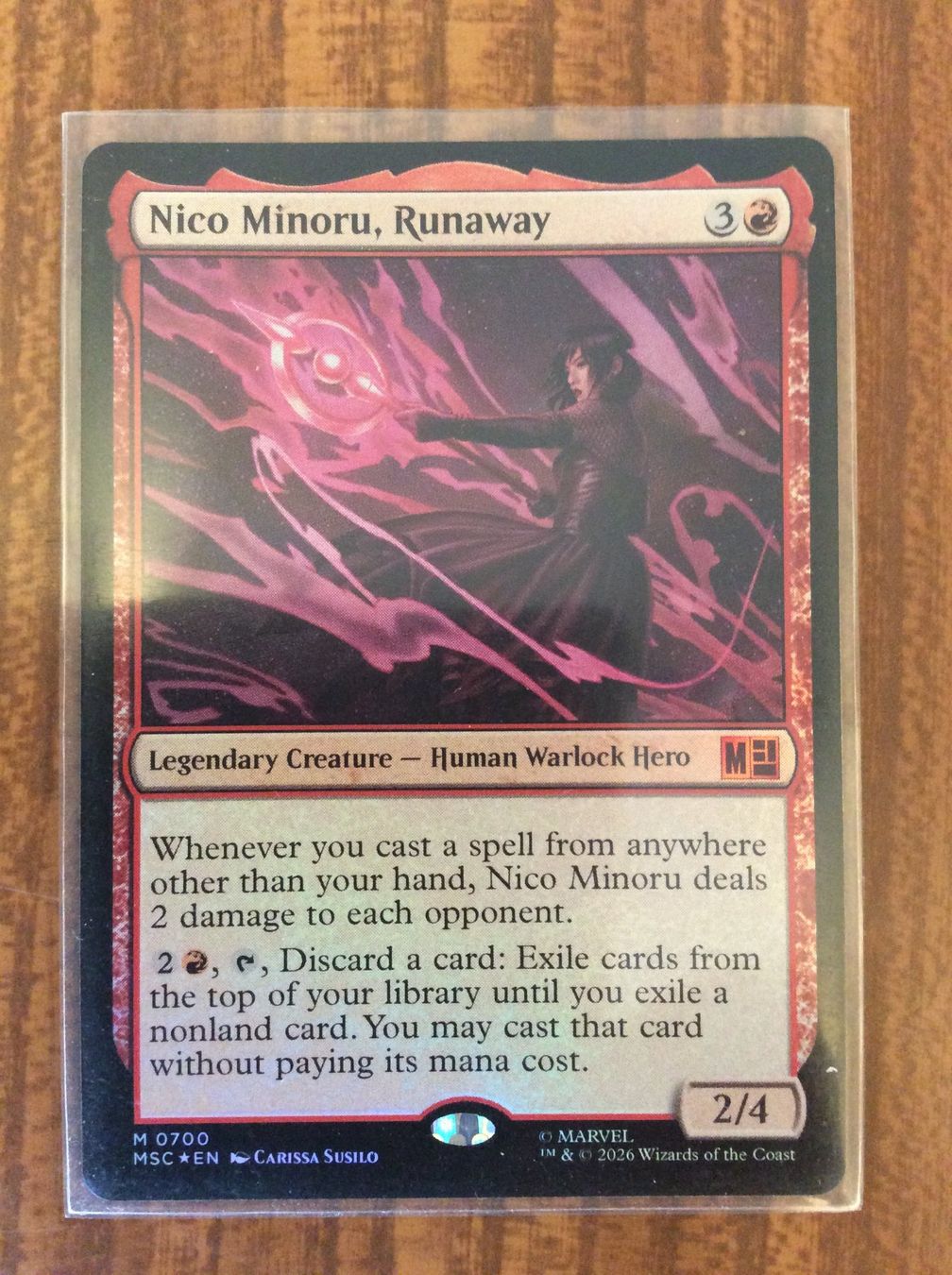 Magic The Gathering Carte collezionabili: MTG - Nico Minoru, Runaway x1 – Nuovo (secondo la descrizione) da Altdorf UR venduto da Spiel-Chreisel