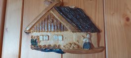 Künstlerische Keramik Haus Wandbild