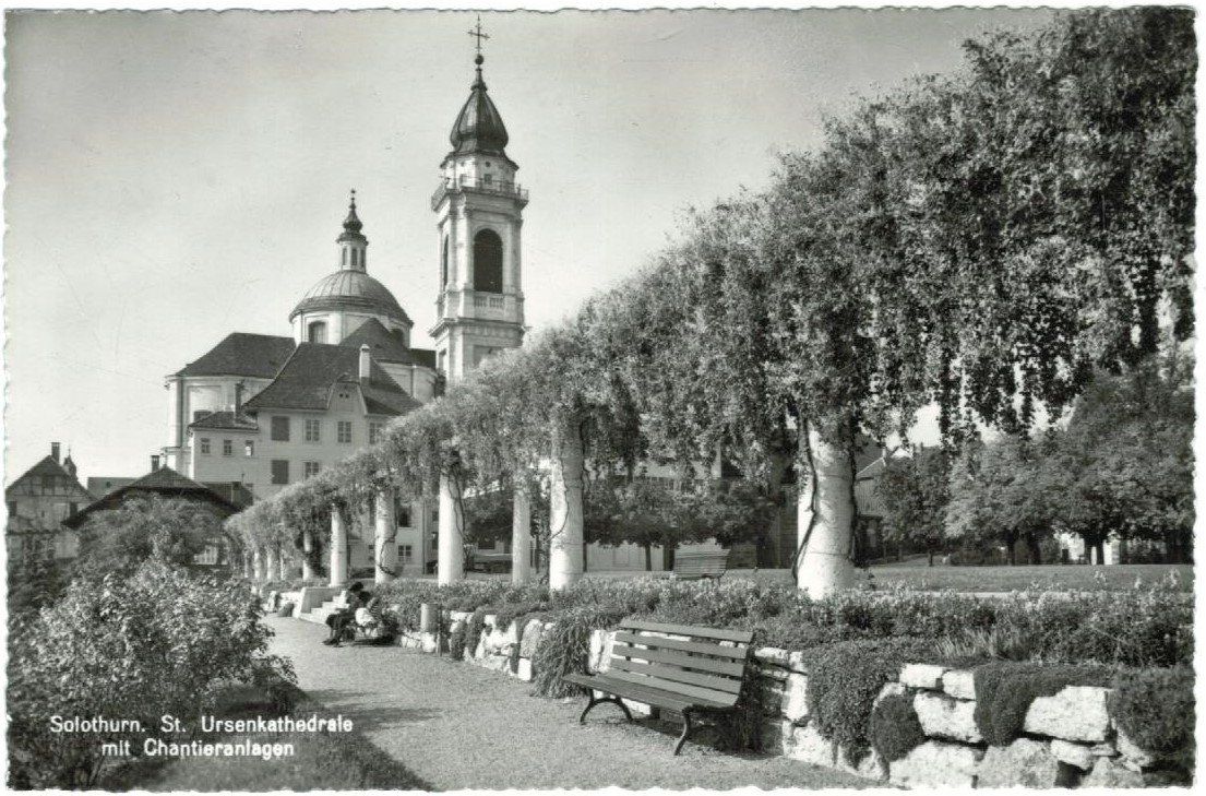 Cartoline postali: AK Solothurn Kathedrale – Usato da Zürich venduto da Tolima194