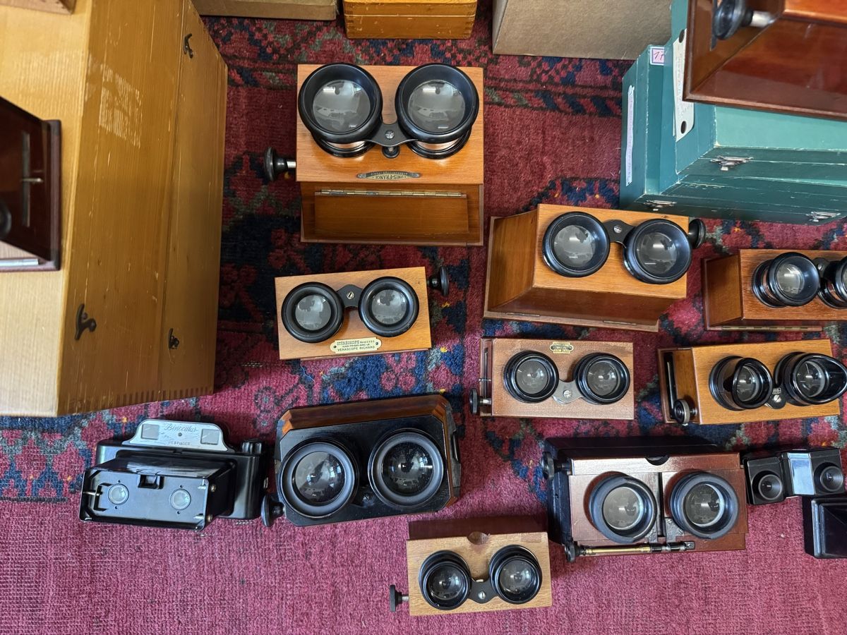 Fotocamera: Stereoscope betrachter sammlung – Usato da Zunzgen venduto da milesdavis76 8