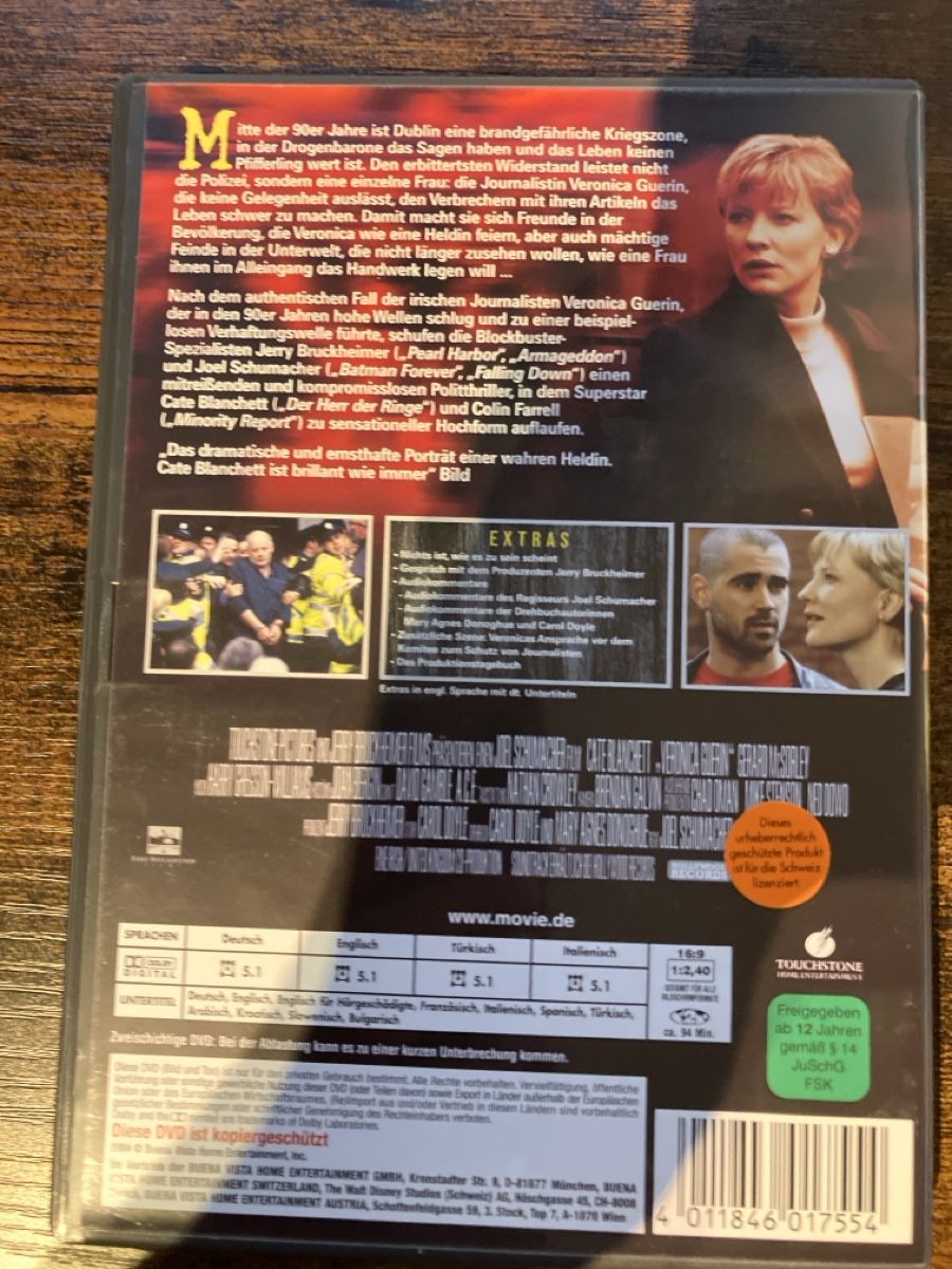 Tutti i DVDs: Die Journalistin DVD – Usato da Glarus venduto da Jhuber78 1