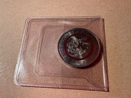 5 Euro Sondermüne tropische Zone Polymerring