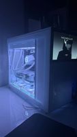 Weiss Gaming PC Gehaeuse mit Display, JONSBO D31 -- TOP!!