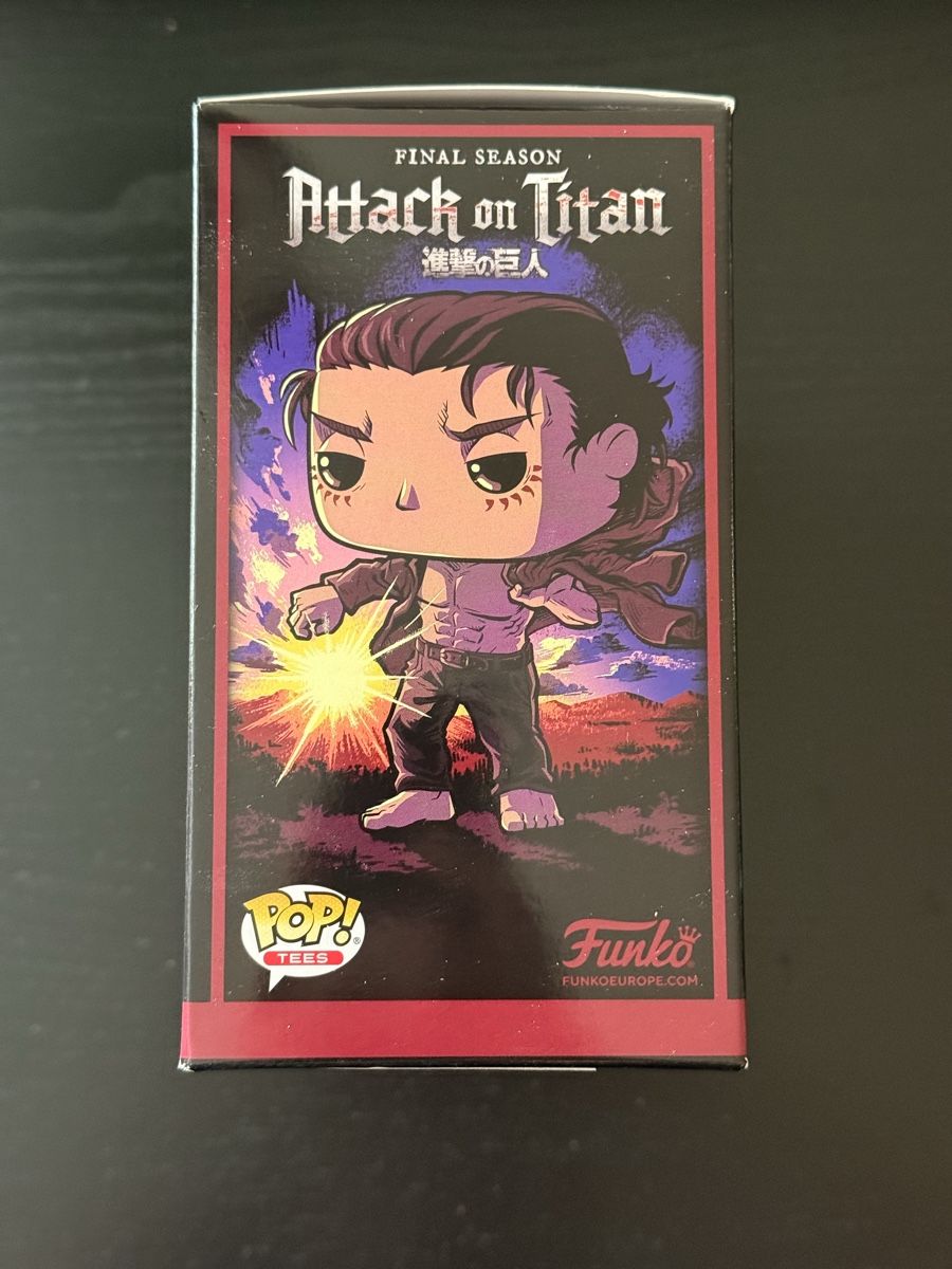 Funko Statuette: Funko Pop Tee: Attack on Titan - Eren Jaeger – Nuovo (secondo la descrizione) da Dornach venduto da profi-shopper 3