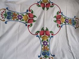 Leinen Tischdecke