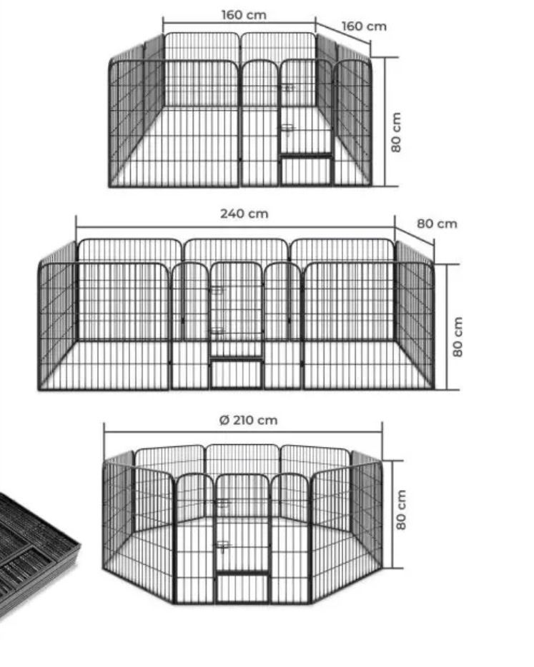 Gabbie, trasporto & Sicurezza: Hunde Auslaufgehege – Nuovo (secondo la descrizione) da Lömmenschwil venduto da tmr_xx 2