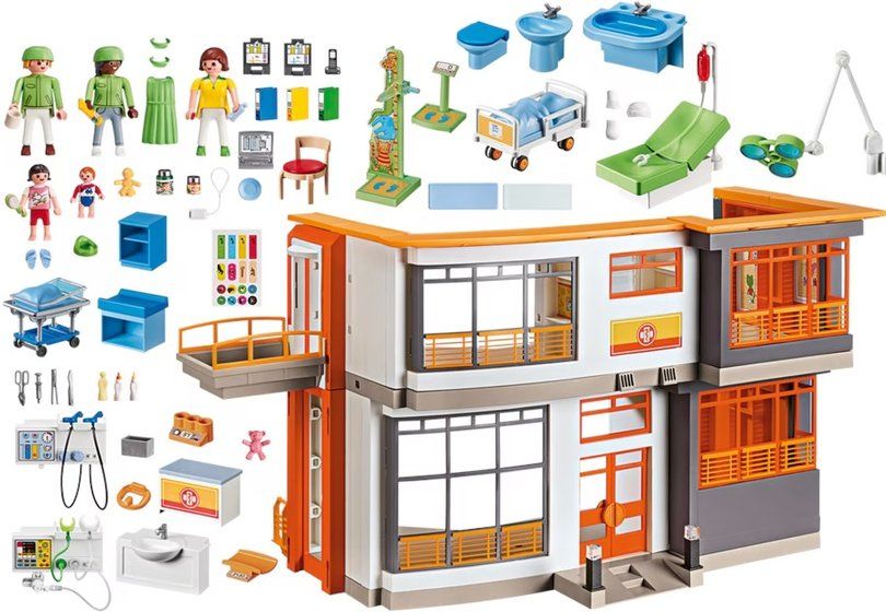Playmobil Spielzeuge: Playmobil Kinderklinik mit Einrichtung 6657 – Gebraucht aus Tägerwilen von Nick_n 3