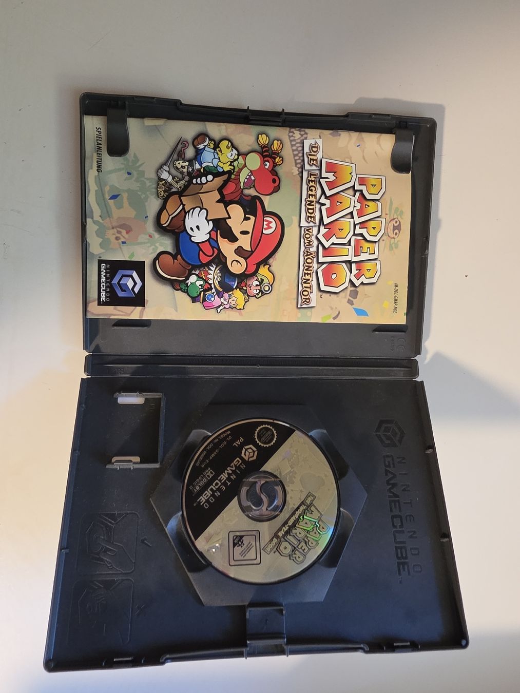 Nintendo Giochi: Paper Mario Äonentor GameCube PAL DE + Anleitung – Usato da Tafers venduto da whereyogamesat 2