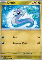 Dratini - Pokemon Mew 151 Englisch