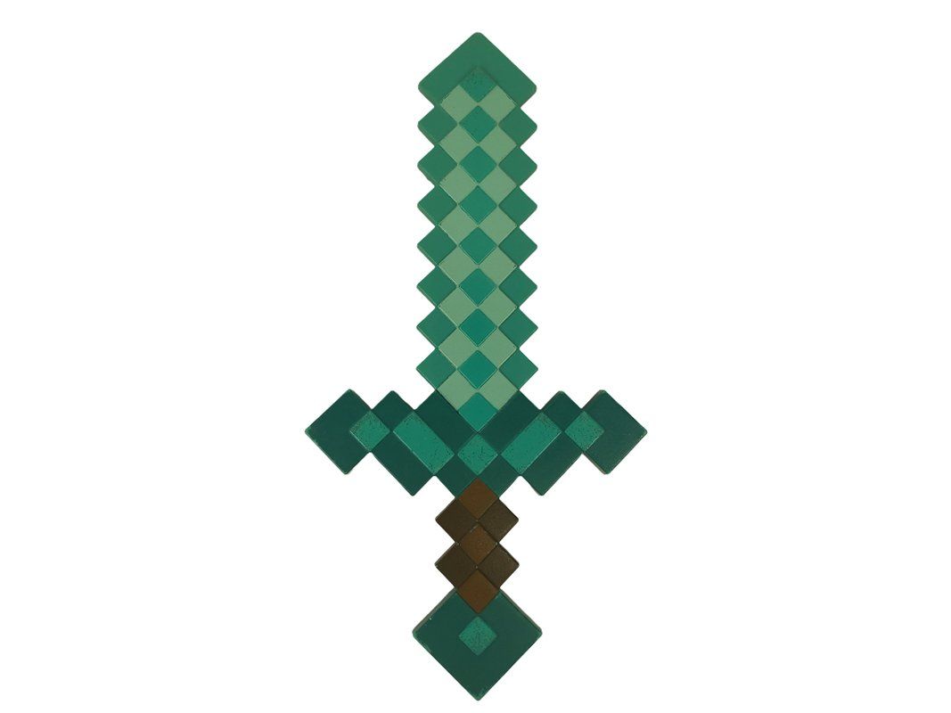 Spielzeuge: MINECRAFT Diamant Schwert – Gebraucht aus Hünenberg von Restwert_Zug