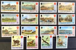 1973 Insel Man ( GB ) Sehenswürdigkeiten Serie ** Mi- 12-27
