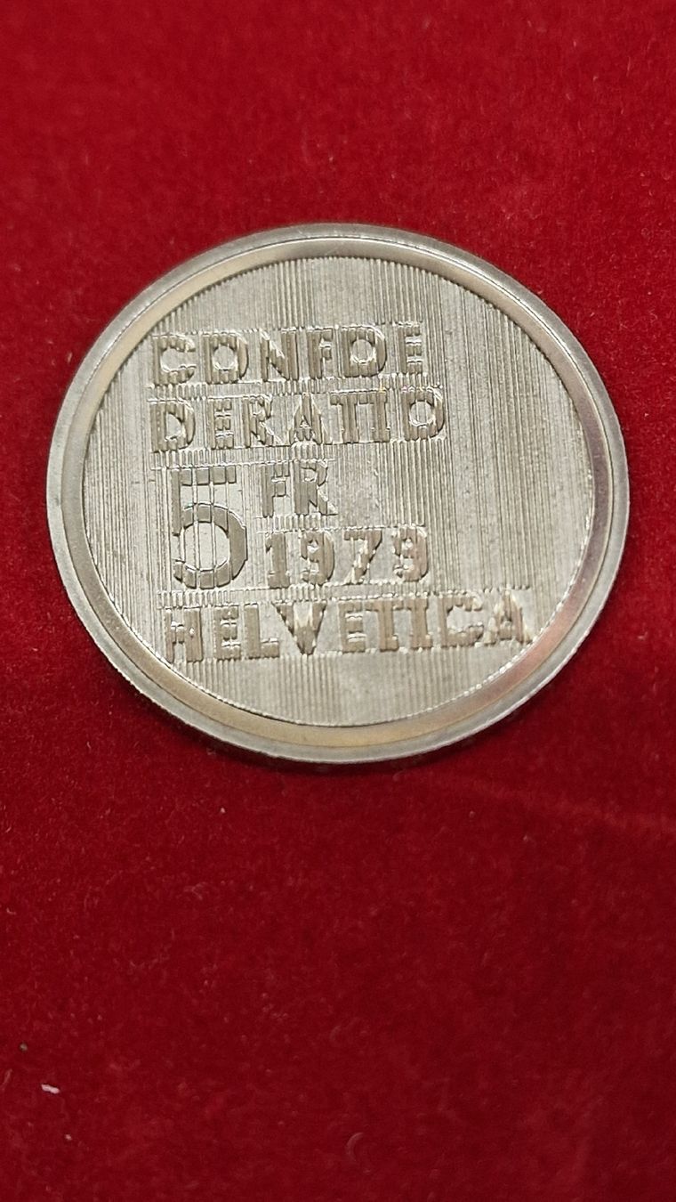 Alle Münzen: Schweizer 5 Fr Albert Einstein Gedenkmünze 1979, Top – Neu (gemäss Beschreibung) aus Herisau von Antiques.AR 1