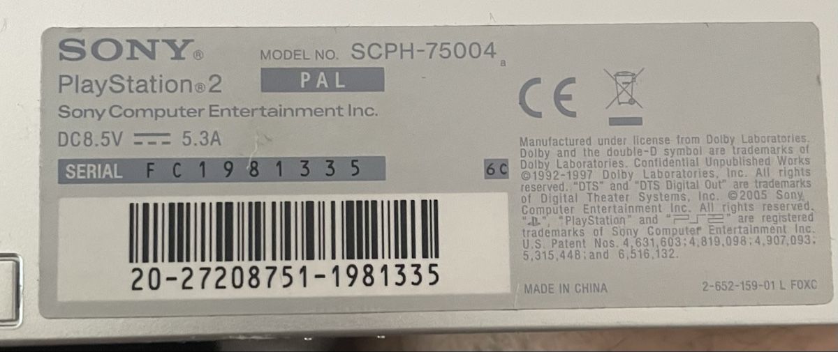 Sony Konsolen: PLAYSTATION 2 SLIM – Gebraucht aus Plons von wartauchris 6