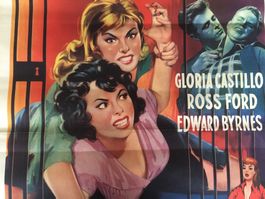 🟡 Original Cinema Poster Plakat 50er Jahre 1957 Vintage