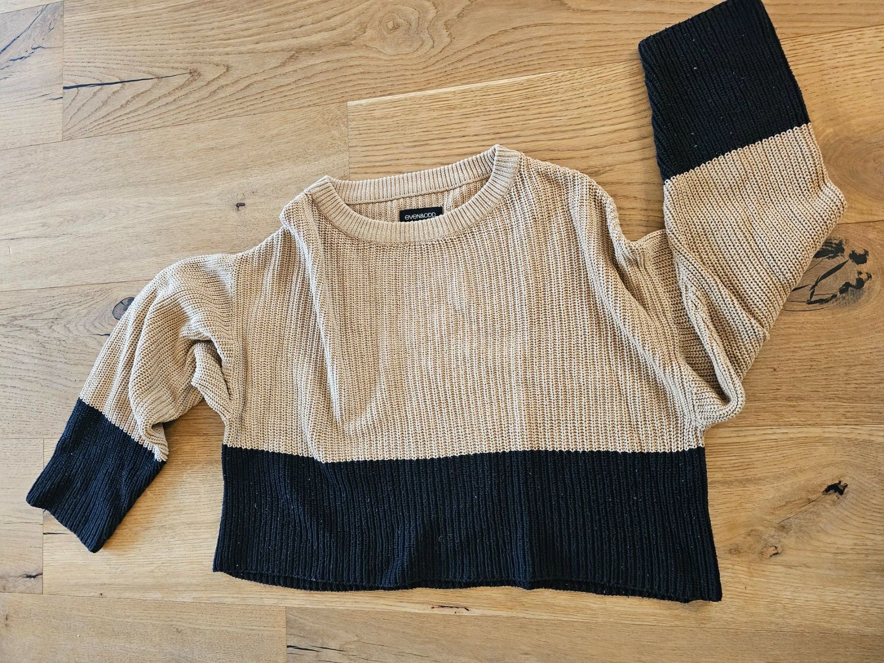 Maglioni & Felpe: Pullover Even&Odd beige schwarz – Usato da Rütihof venduto da neolita