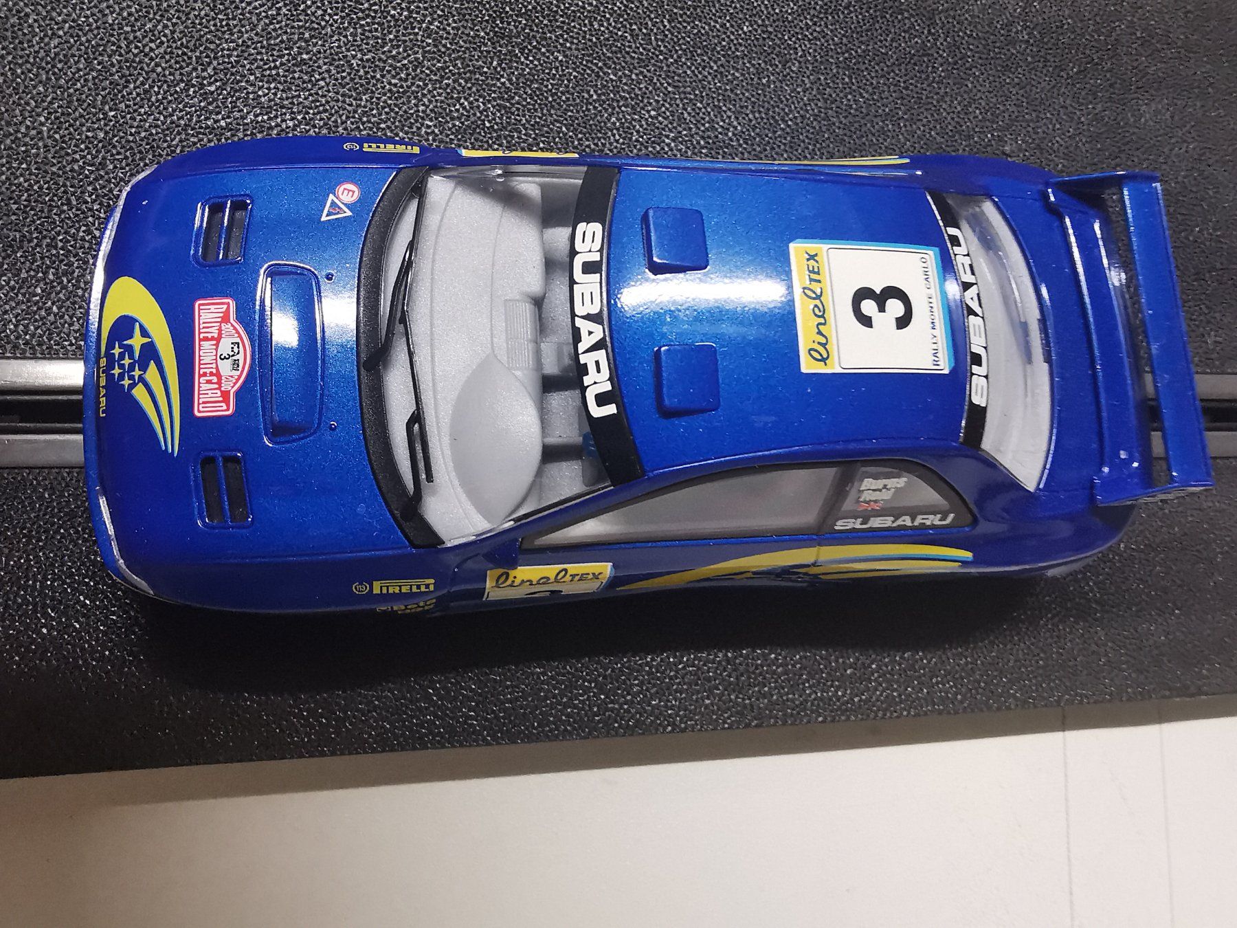 Piste: Scalextric Subaru WRX  1/32 – Usato da Winterthur venduto da Lonpos1 8