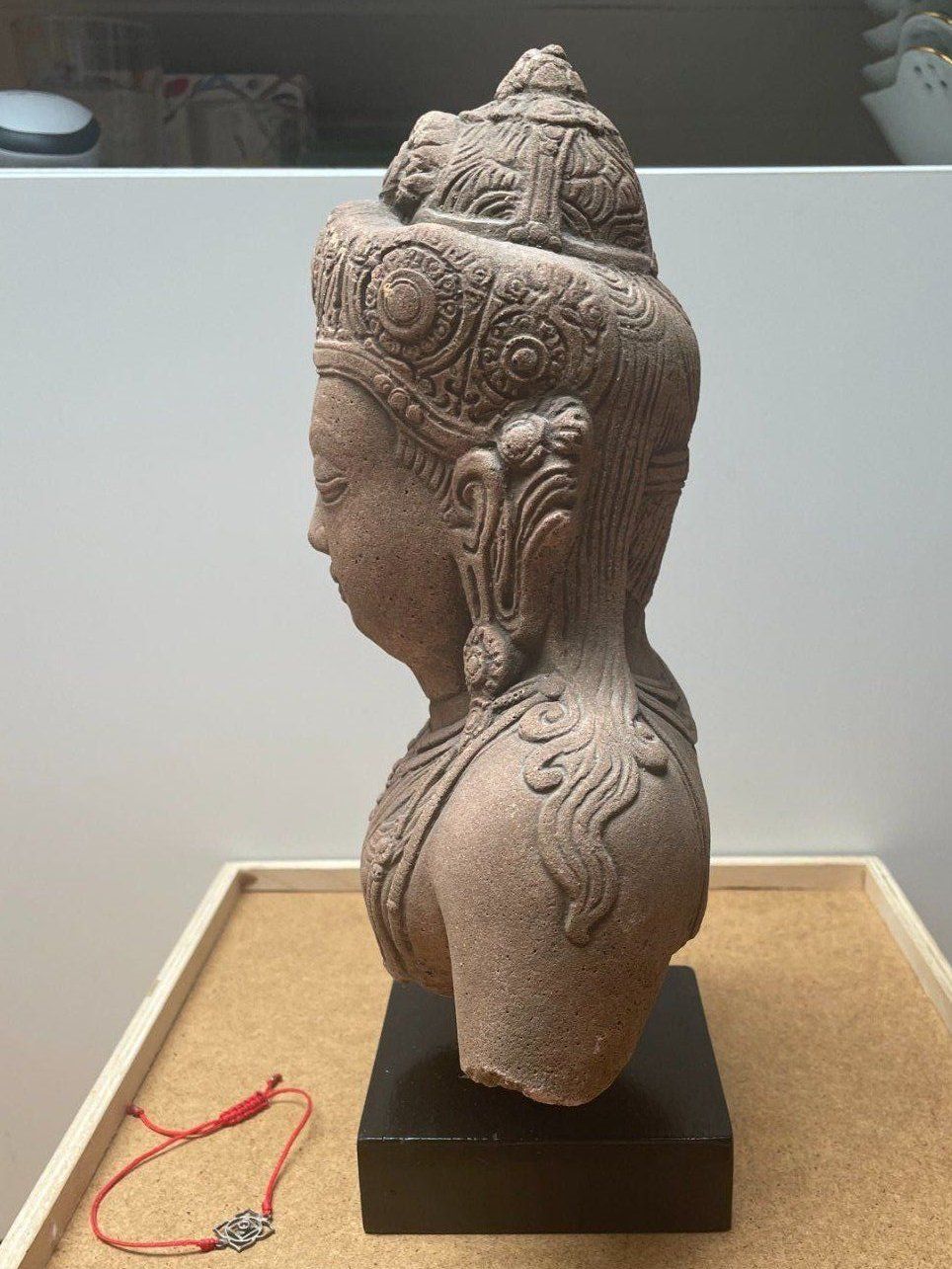 Sculture & Statue: Buddha-Büste Sandstein – Usato da Aarau venduto da Chicca2006 1