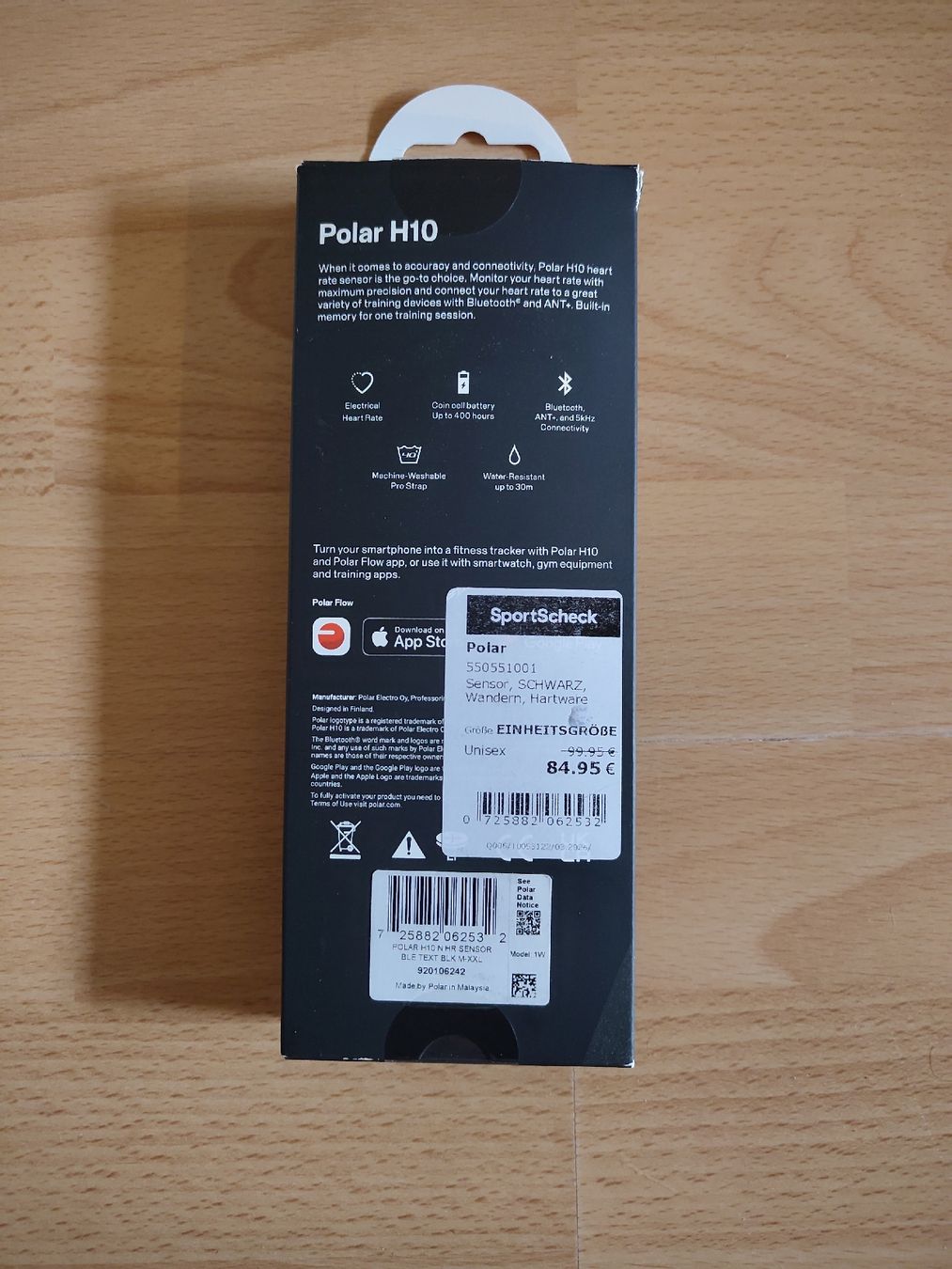 Pulsar Misurare: Polar H10 Heart Rate Sensor Pulsmesser – Usato da Küsnacht ZH venduto da Soulbearer 2
