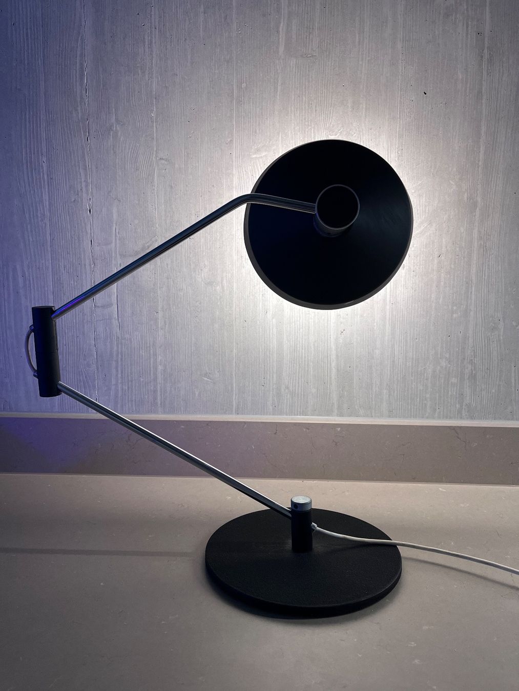Baltensweiler Lampade: Schweizer Mid-Century Pentarkus Tischlampe – Usato da Küsnacht ZH venduto da Quiti 2