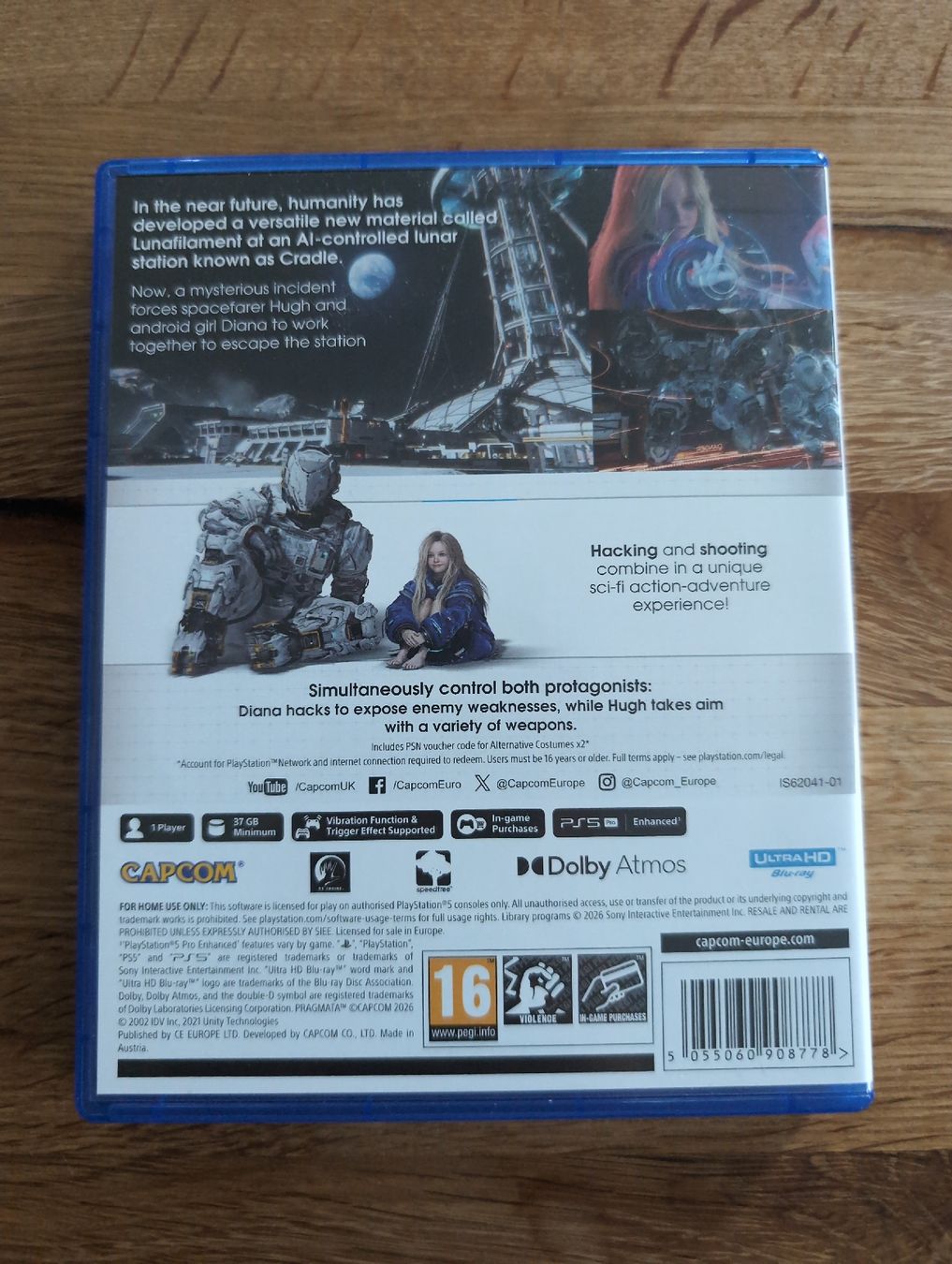 Spiele: PS5 Spiel Pragmata – Gebraucht aus Schwanden GL von Helvetic_Warrior 1