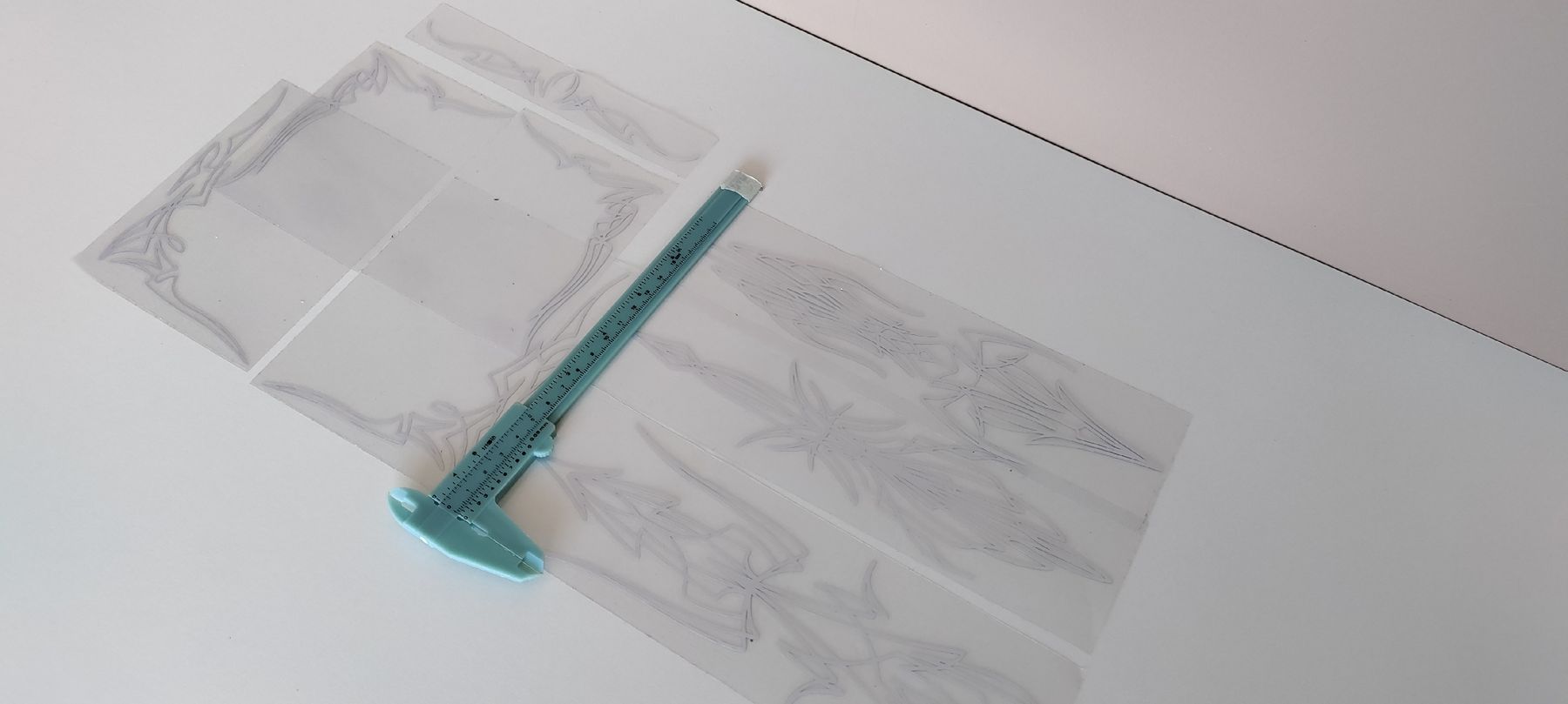 Sticker: Aufkleber - Weiss-Silber|reflektierend|Pinstrips|Custom – Nuovo (secondo la descrizione) da Boswil venduto da MAF_952 5