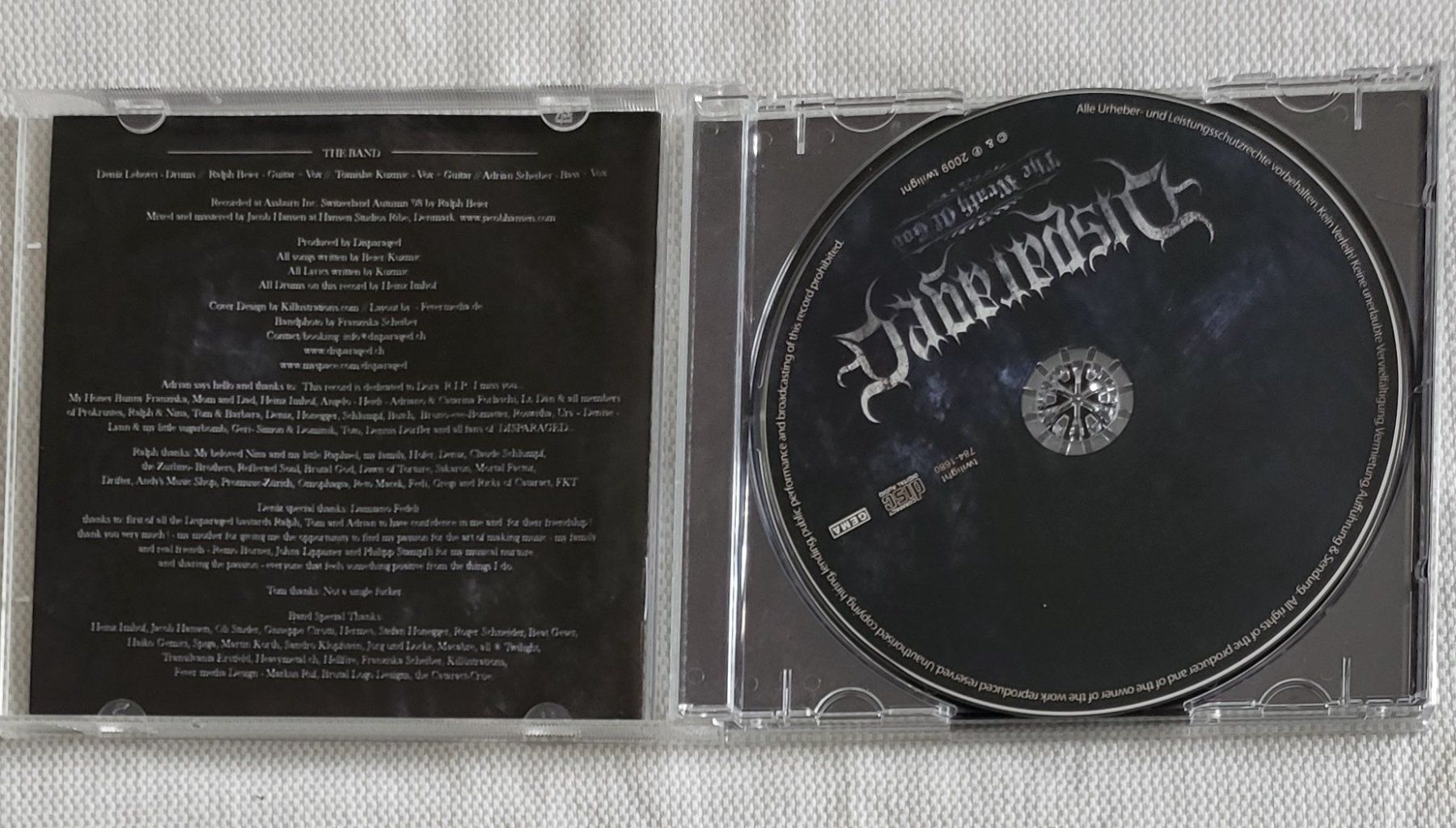 CDs: Disparaged – Gebraucht aus Villars-sur-glane von Epsilonhike 2