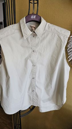 Ärmellose Bluse H&M  Grösse M guter Zustand