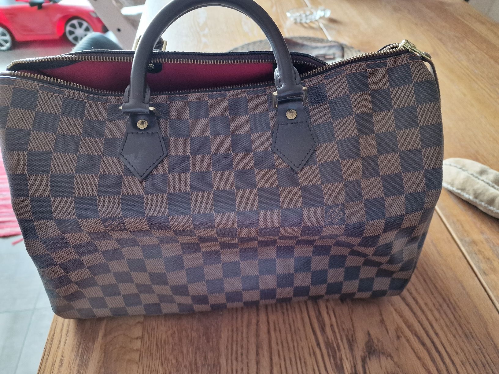 Louis Vuitton Borse da donna: Sac Louis Vuitton Speedy 30 Damier Ebene – Nuovo (secondo la descrizione) da Cheseaux sur Lausanne venduto da pan_skd5