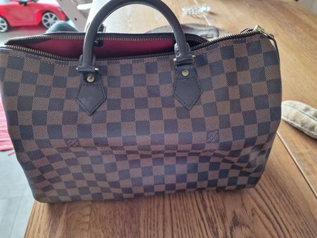 Sac Louis Vuitton Speedy 30 Damier Ebene