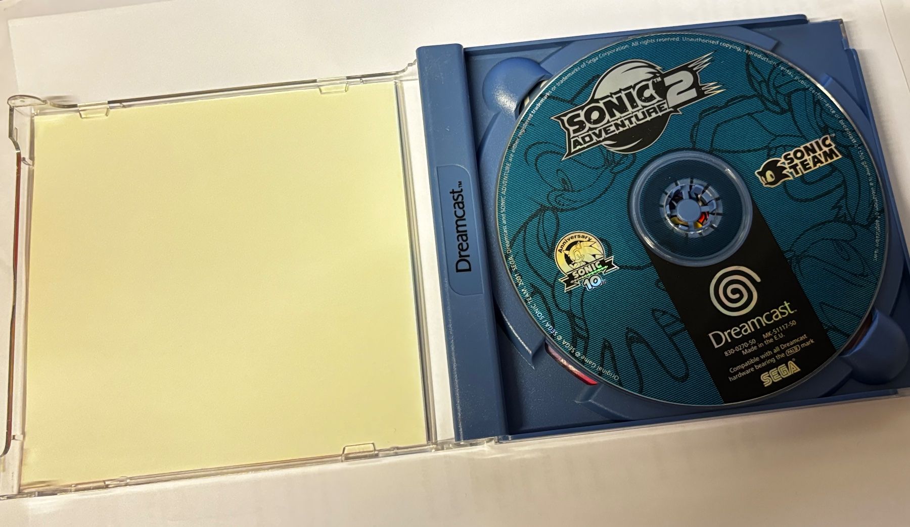 Giochi: Sonic Adventure 2 - SEGA Dreamcast – Usato da Frenkendorf venduto da gelbeZinnie 2
