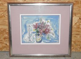 Aquarell signiert - Zeichnung Aquarell  -  signiert Aquarell
