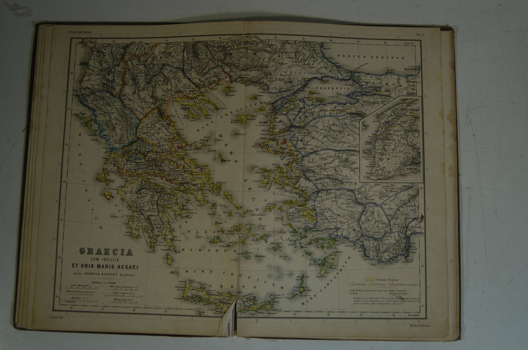 Libri: Kieperts Atlas Antiques – Usato da Herisau venduto da Wisen 5