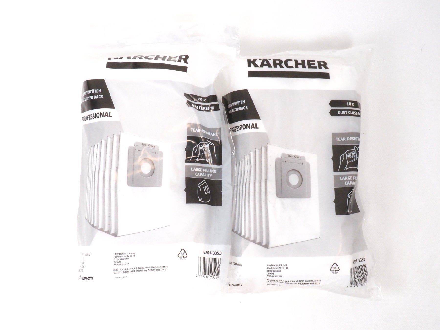 Kärcher Aspirateurs & Accessoires: 2x KÄRCHER Staubsaugerbeutel (20405) – Neuf avec emballage d'origine à Zürich par fundsachenverkauf