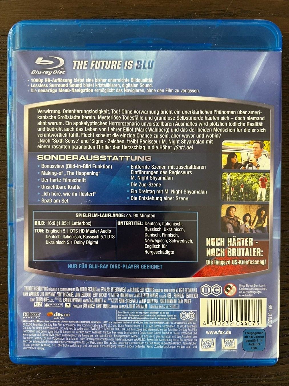 Tutti i DVDs: The Happening – Usato da Zürich venduto da Blu-ray_ZH 1