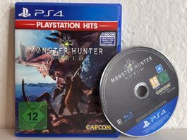 Monster Hunter World PS4 Spiel in sehr gutem Zustand