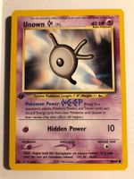 Unown K 1st Neo Revelation - MINT - ab 1.-