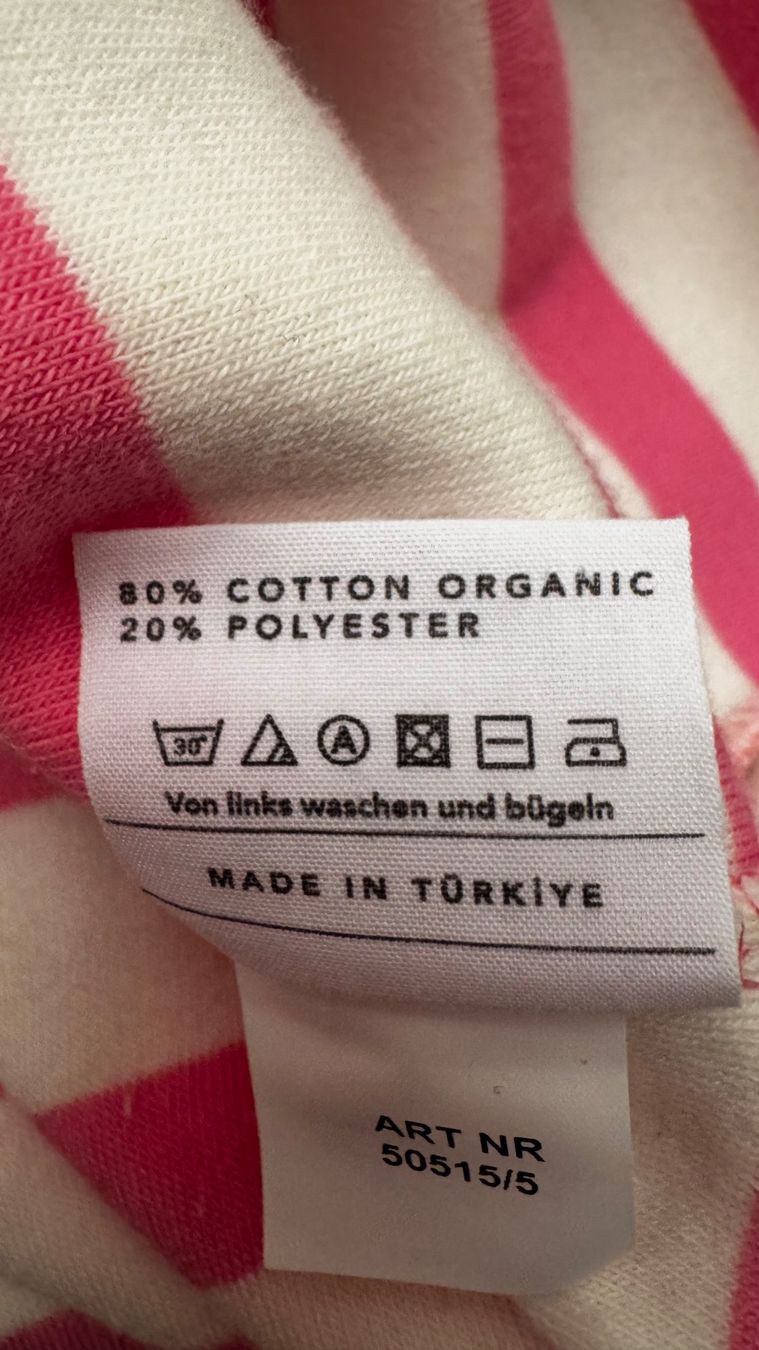 Maglioni & Felpe: Kuscheliger Fleece-Pulli, gestreift, pink/beige Gr. S – Nuovo e nell'imballaggio originale da Mörschwil venduto da Mirka019 6