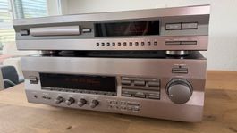Yamaha Receiver RX-496 RDS & CD-Player CDX-396